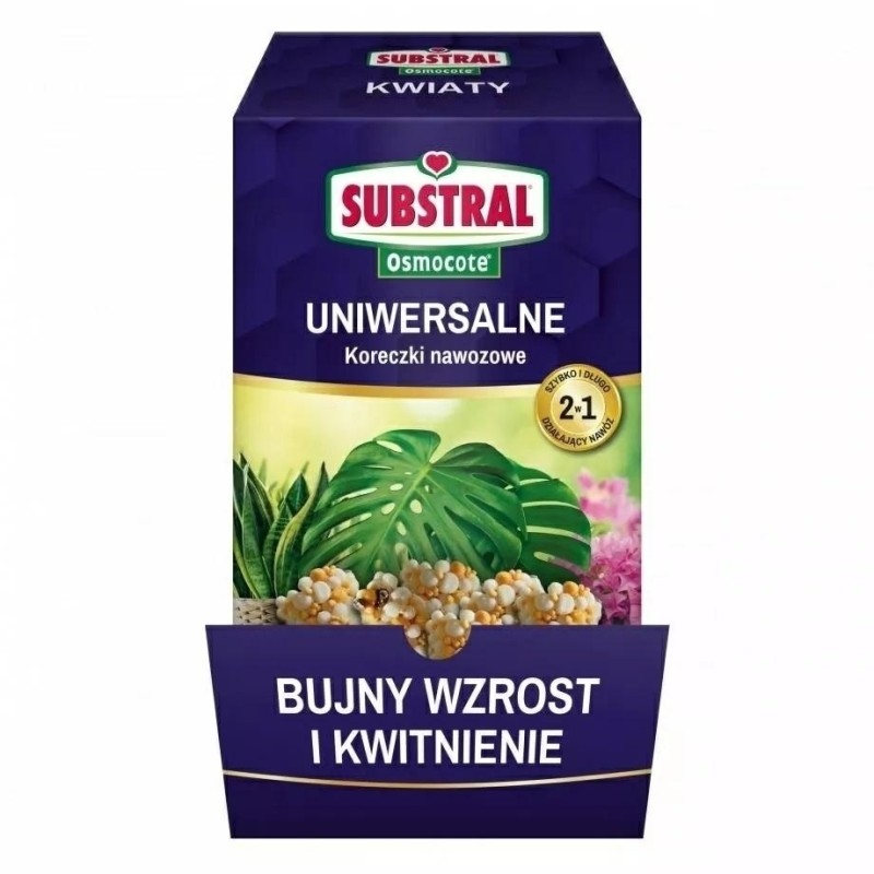 NAWÓZ OSMOCOTE 2w1 UNIWERSALNY 80szt BOX KORECZKI (80)