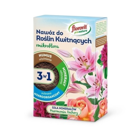 NAWÓZ PRO NATURA DO KWITNĄCYCH 1kg MIKROFLORA