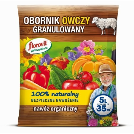 OBORNIK OWCZY NATURA PRO 5l FLOROVIT WOREK (86)