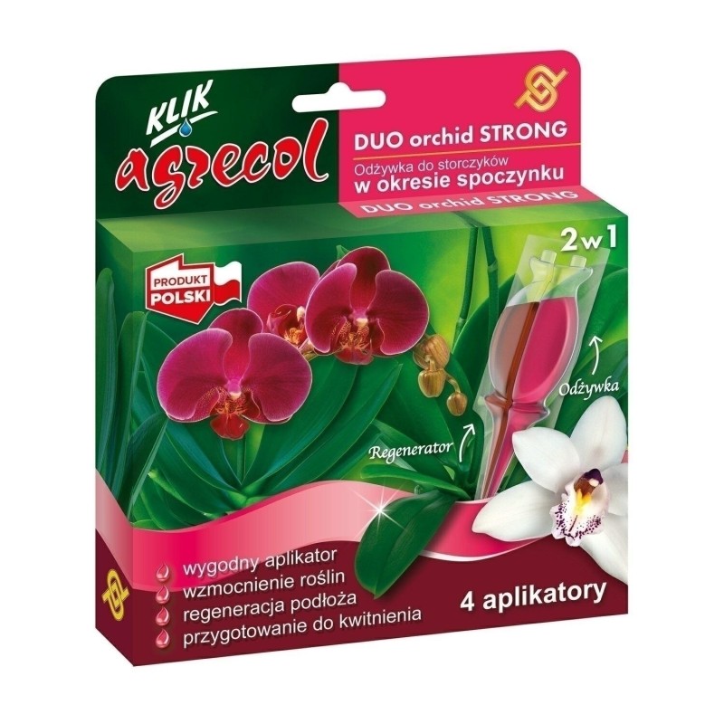 ODŻYWKA DUO ORCHID STRONG 4x40ml DO STORCZYKÓW AGRECOL