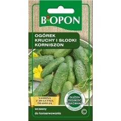 OGÓREK GRUNT.KRUCHY. SŁODKI KORNISZON 2g BIOPON