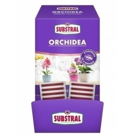 PAŁECZKI DO ORCHIDEI BOX 100x6g SUBSTRAL Small Simple (200)