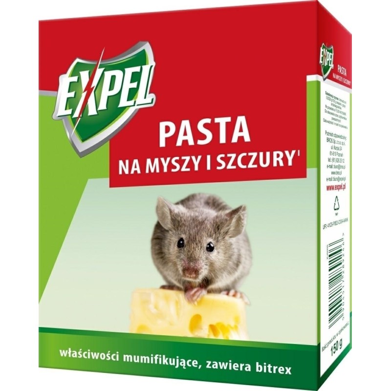 PASTA NA MYSZY I SZCZURY 150g EXPEL