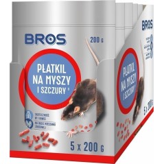 PŁATKI NA MYSZY 1kg 5x200g DOYPACK BROS