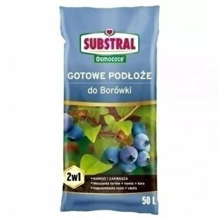 PODŁOŻE DO BORÓWEK 2w1 50l SUBSTRAL