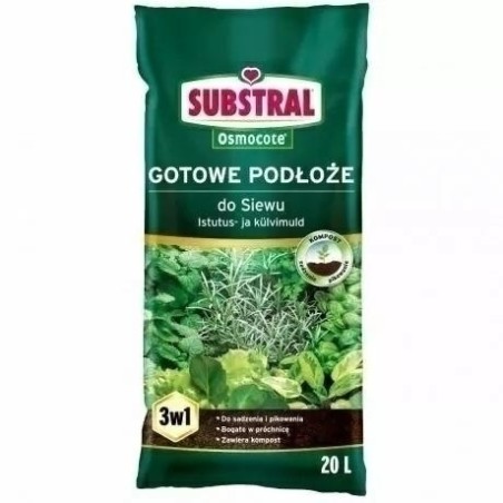 PODŁOŻE DO WYSIEWU 20l SUBSTRAL