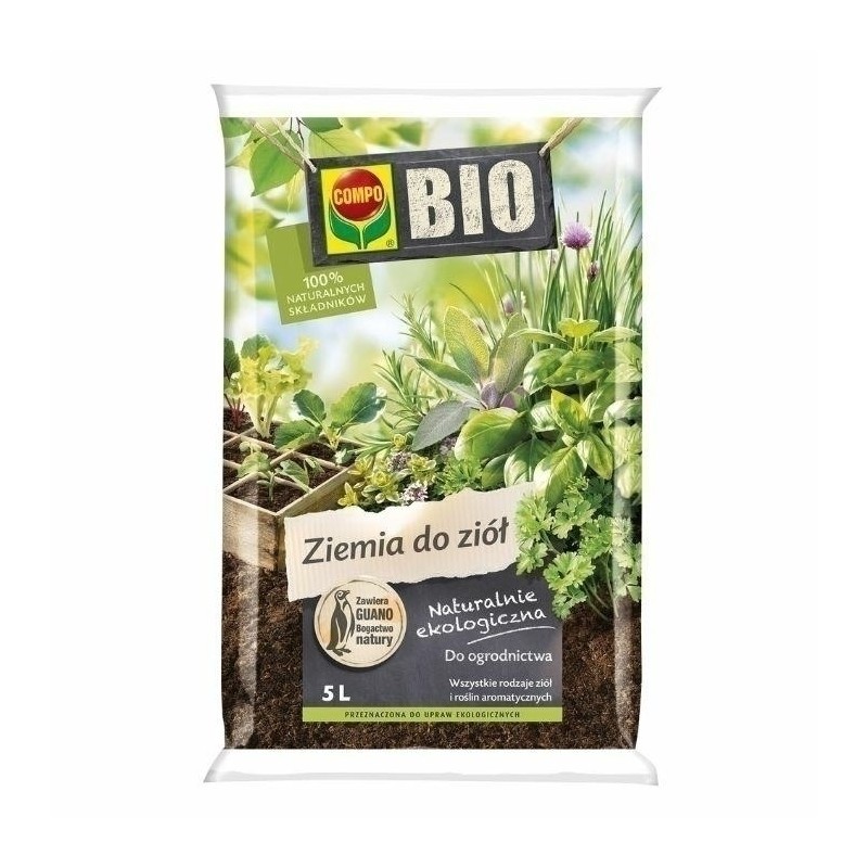 PODŁOŻE DO ZIÓŁ 5l BIO COMPO