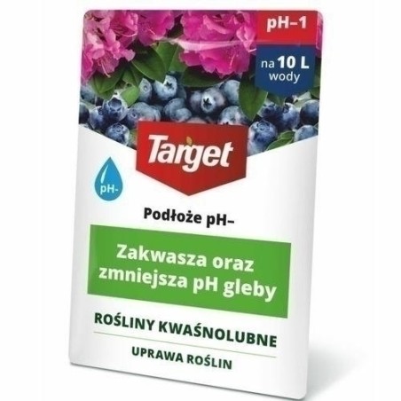 PODŁOŻE pH 100ml TARGET OBNIŻA ODCZYN ZIEMI O 1 STOPIEŃ (20)