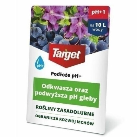 PODŁOŻE pH 100ml TARGET PODWYŻSZA ODCZYN ZIEMI O 1 STOPIEŃ (20)