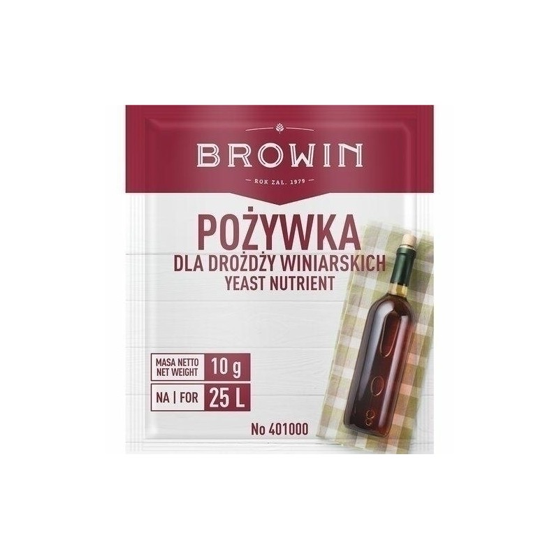 POŻYWKA DO WINA 10g BROWIN