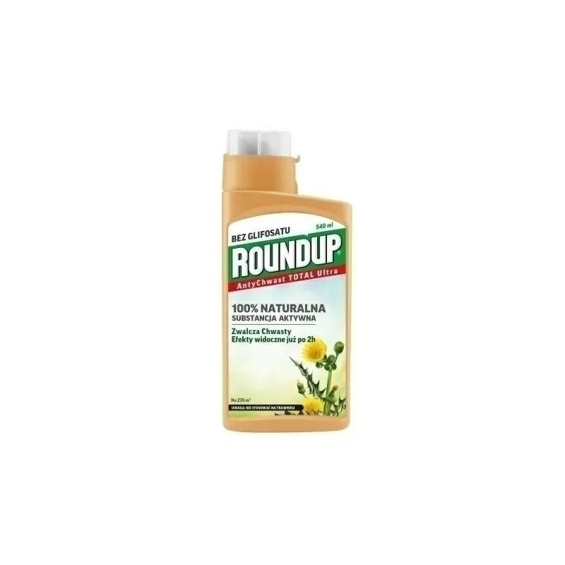 ROUNDUP ANTYCHWAST TOTAL ULTRA 540ml KWAS PELARGONOWY. SUBSTRAL (12)