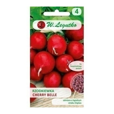 RZODKIEWKA CHERRY BELLE 10g LEG. NASIONA INKRUSTOWANE