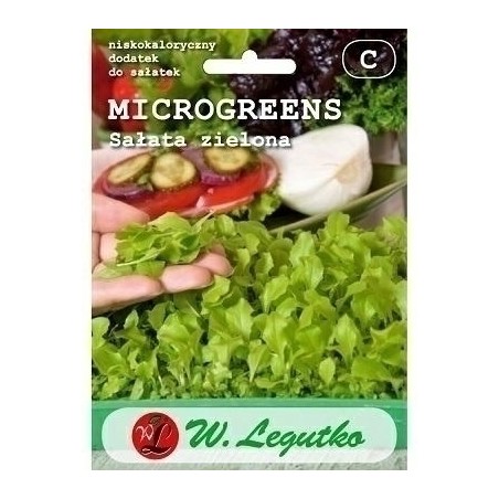 SAŁATA ZIELONA 1.5g LEG. MICROGREENS