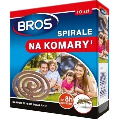 SPIRALA OWADOBÓJCZAKOMARY 10szt BROS