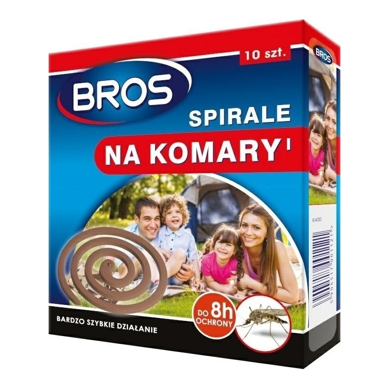 SPIRALA OWADOBÓJCZAKOMARY 10szt BROS