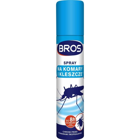 SPRAY NA KOMARY I KLESZCZE 90ml BROS