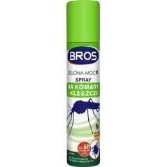 SPRAY NA KOMARY I KLESZCZE 90ml ZIELONA MOC BROS