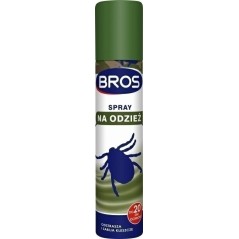 SPRAY NA ODZIEŻ 90ml ODSTRASZA I ZABIJA KLESZCZE BROS