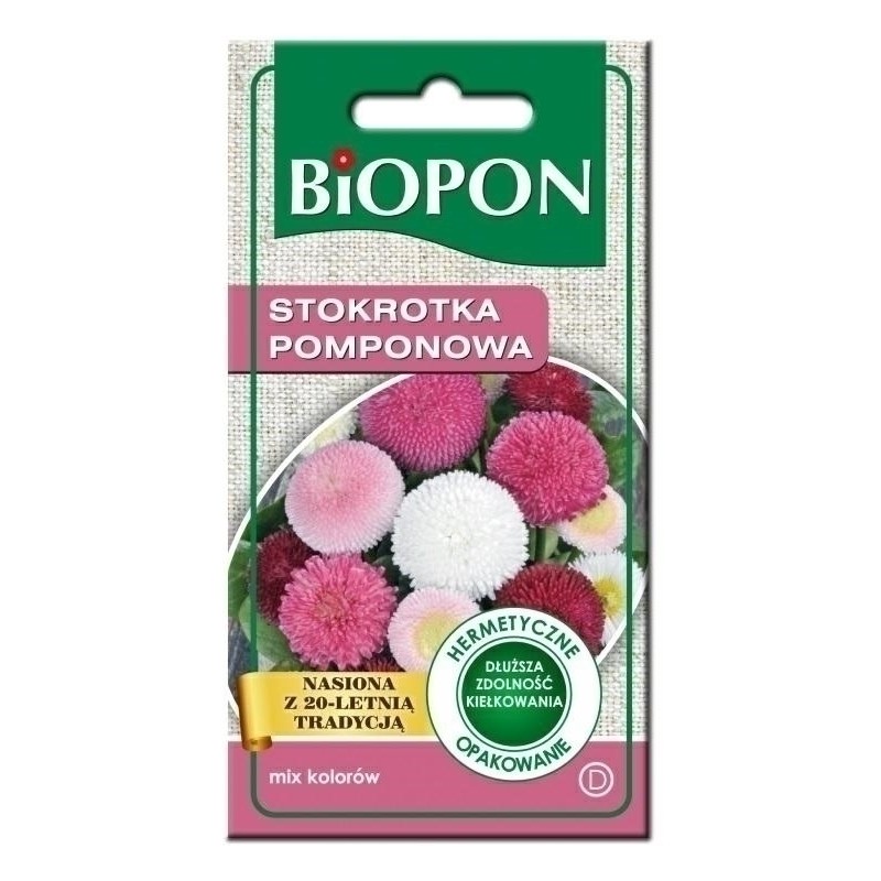 STOKROTKA POMPONOWA MIX 0.1g BIOPON