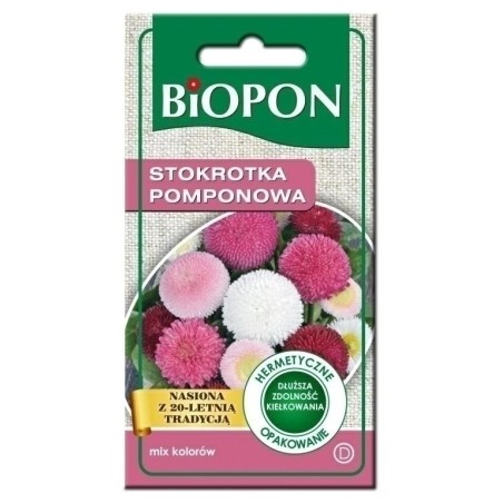 STOKROTKA POMPONOWA MIX 0.1g BIOPON