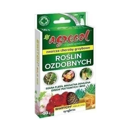 SWITCH 62.5WG 10g AGRECOL ROŚLINY OZDOBNE