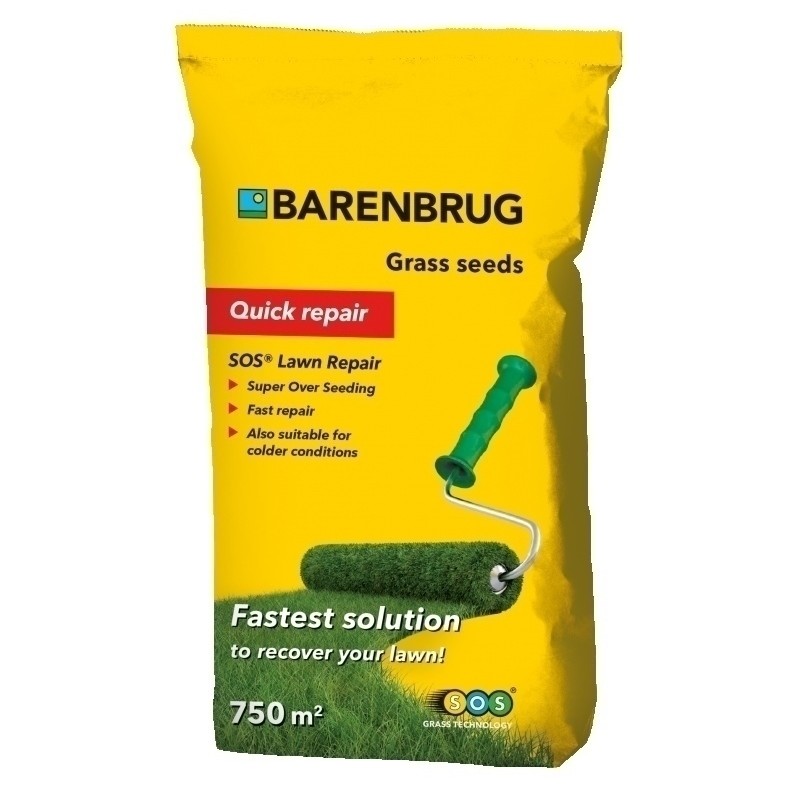 TRAWA BARENBRUG SOS LAWN REPAIR 15kg QUICK REPAIR 750m2