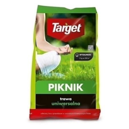 TRAWA MIESZANKA TARGET PIKNIK 5kg GAZONOWA. UNIWERSALNA (1)