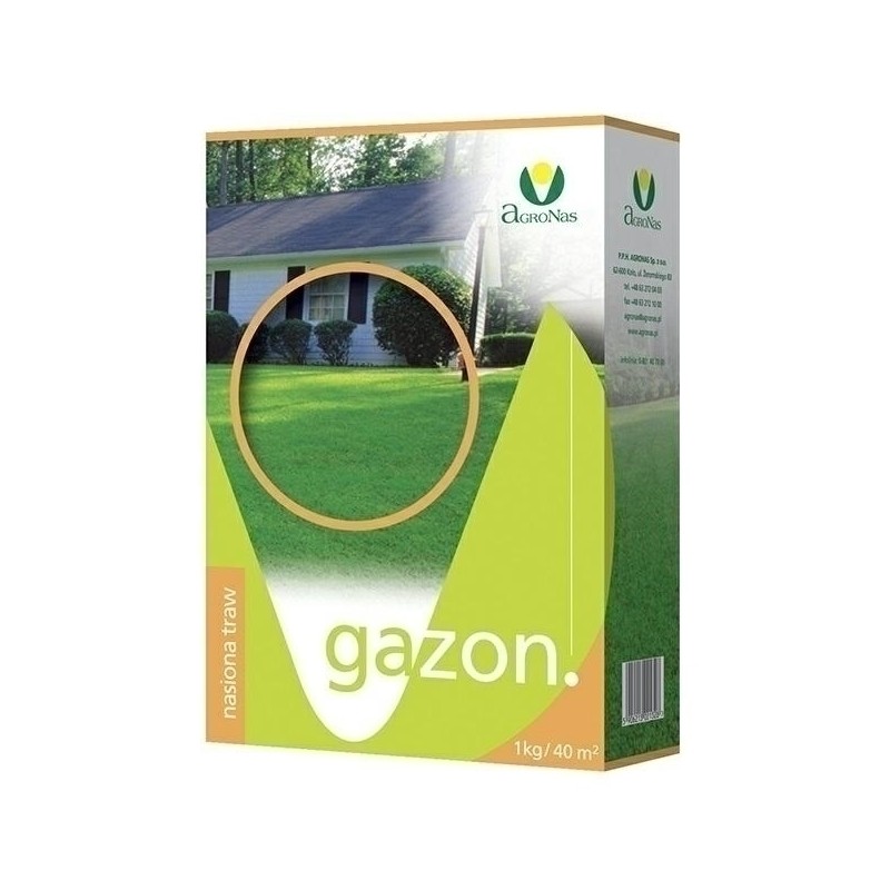 TRAWA MIESZANKA GAZONOWA 1kg AGRONAS MIESZANKI TRAW GAZONOWYCH