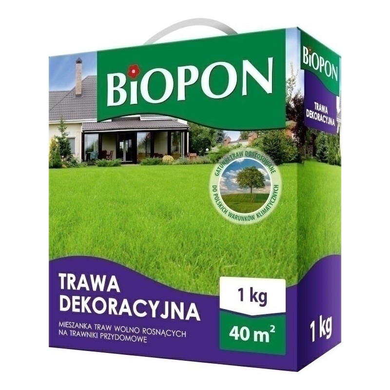 TRAWA MIESZANKA BIOPON DEKORACYJNA 1kg