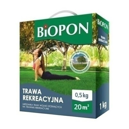 TRAWA MIESZANKA BIOPON REKREACYJNA 0.5kg