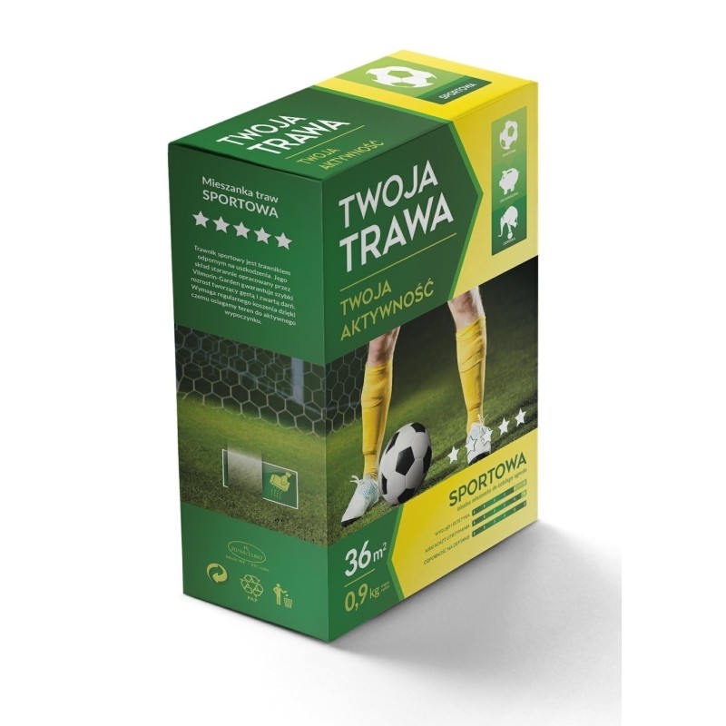 TRAWA MIESZANKA CNOS SPORTOWA 0.9kg TWOJA TRAWA