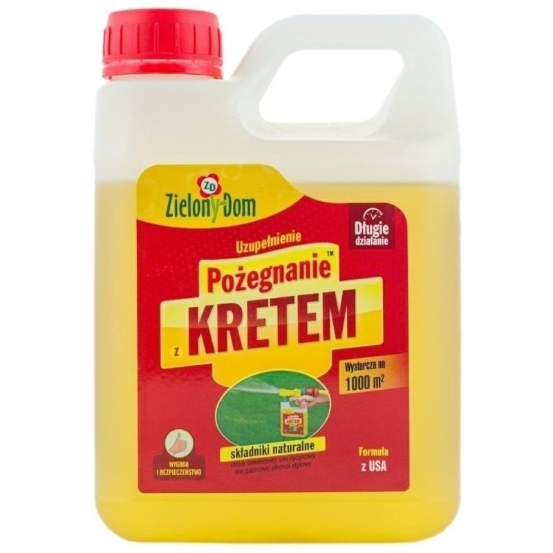 UZUPEŁNIACZ POŻEGNANIE Z KRETEM 950ml ZIELONY DOM