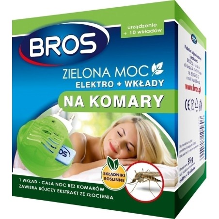 WKŁADY DO ELEKTRO 20szt ZIELONA MOC BROS