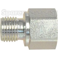 Hydraulic Metal Pipe Thread reducer 1/4''BSP Internal thread to1/8''BSP Inner thread