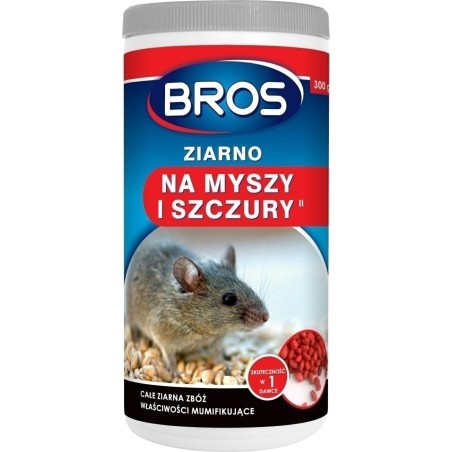 ZIARNO NA MYSZY I SZCZURY 140g BROS