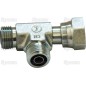 Hydraulic Tee Adaptor ORFS