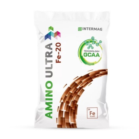 Amino Ultra Fe20 1 kg Nawóz organiczno-mineralny Intermag