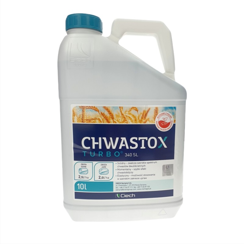 Chwastox Turbo 340 SL 10L Środek chwastobójczy