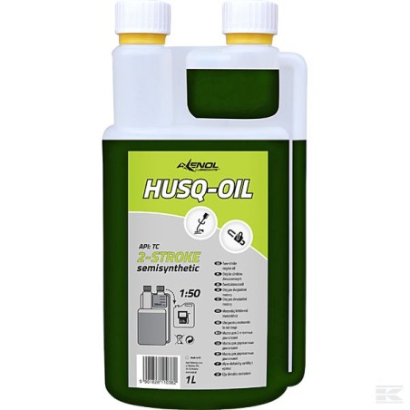 Olej do 2-suwów Husq-oil Axenol zielony 1 l