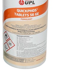 Quickphos 56GE  tabletki środek na krety karczowniki fumigacja  1kg 