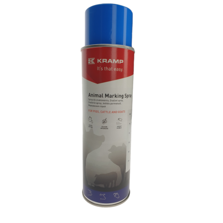 Kramp Spray do znakowania zwierząt , niebieski 500 ml