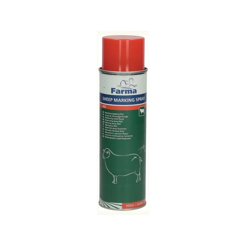 Farma Spray do znakowania, czerwony 500 ml