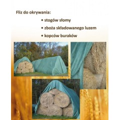 Fliz do słomy 15,8x10,4 okrywowy do siana i buraków