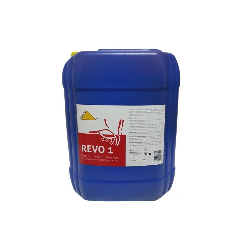 Over REVO 1 20 kg, płyn do zasklepiania strzyków, dippingu
