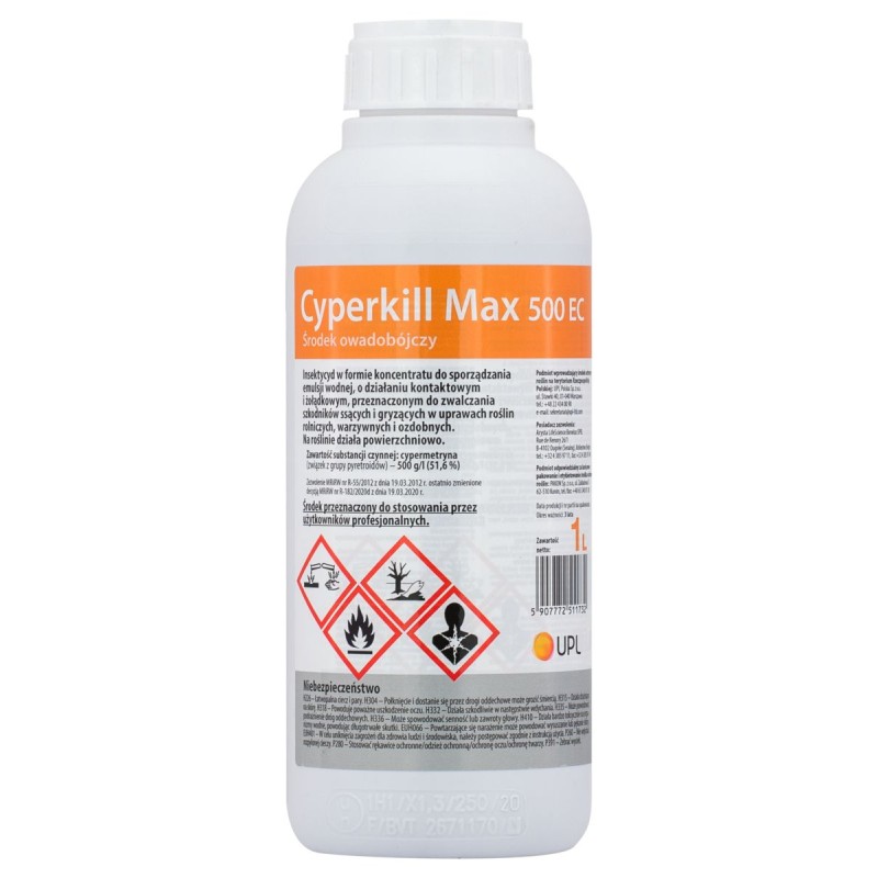 Cyperkill Max 500 EC 1L insektycyd