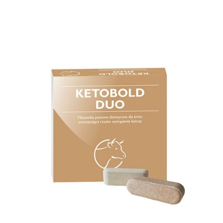 Over Ketobold duo 12 szt., mieszanka paszowa dietetyczna dla krów zmniejszająca ryzyko wsytąpienia ketozy