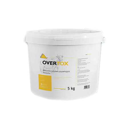 Over Overtox  5kg, preparat wiążący mytoksyny z paszy poprawiający odporność