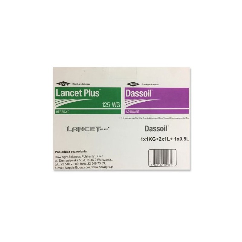 O/ Lancet Plus 125 WG 1kg+DASSOIL herbicyd