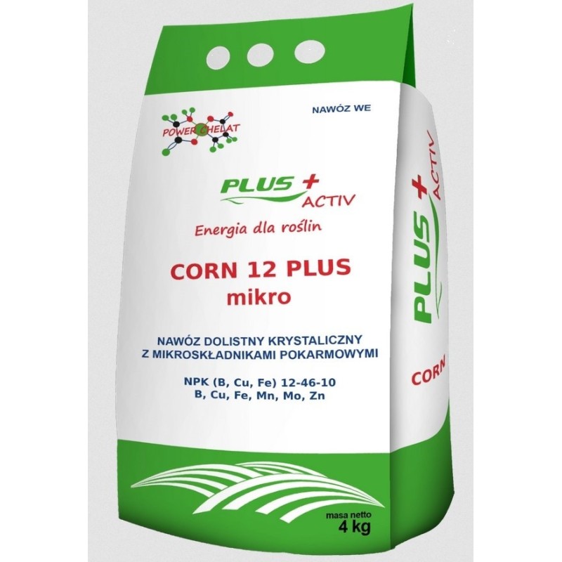 Plus Kukurydza Activ Corn 4kg mikro nawóz dolistny krystaliczny na kukurydzę