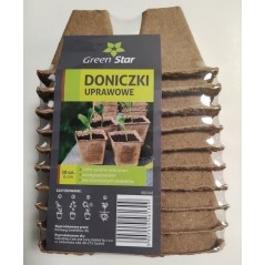 DONICZKI Uprawowe 6 cm 20szt. Kwadrat 